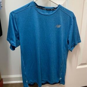 Blue New Balance Dry Fit T-Shirt — Men’s medium